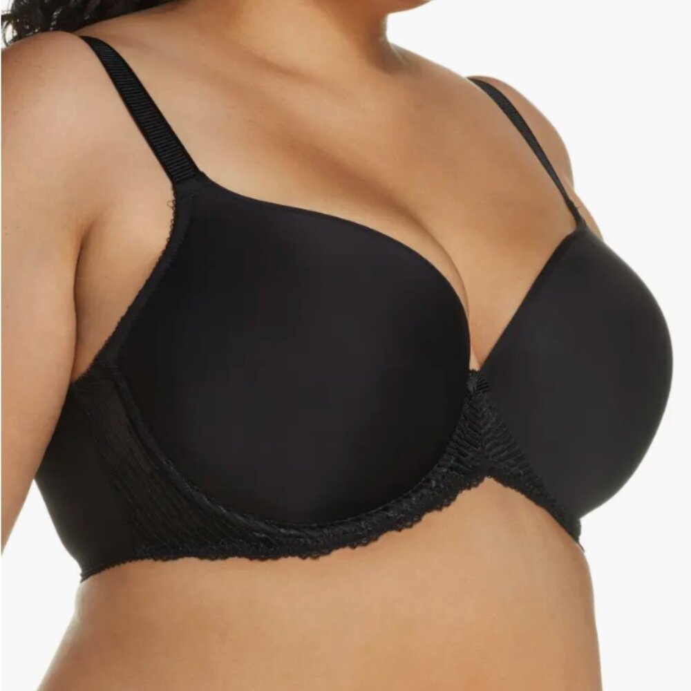 Wacoal La Femme Underwire T-Shirt Bra, Black, 40C